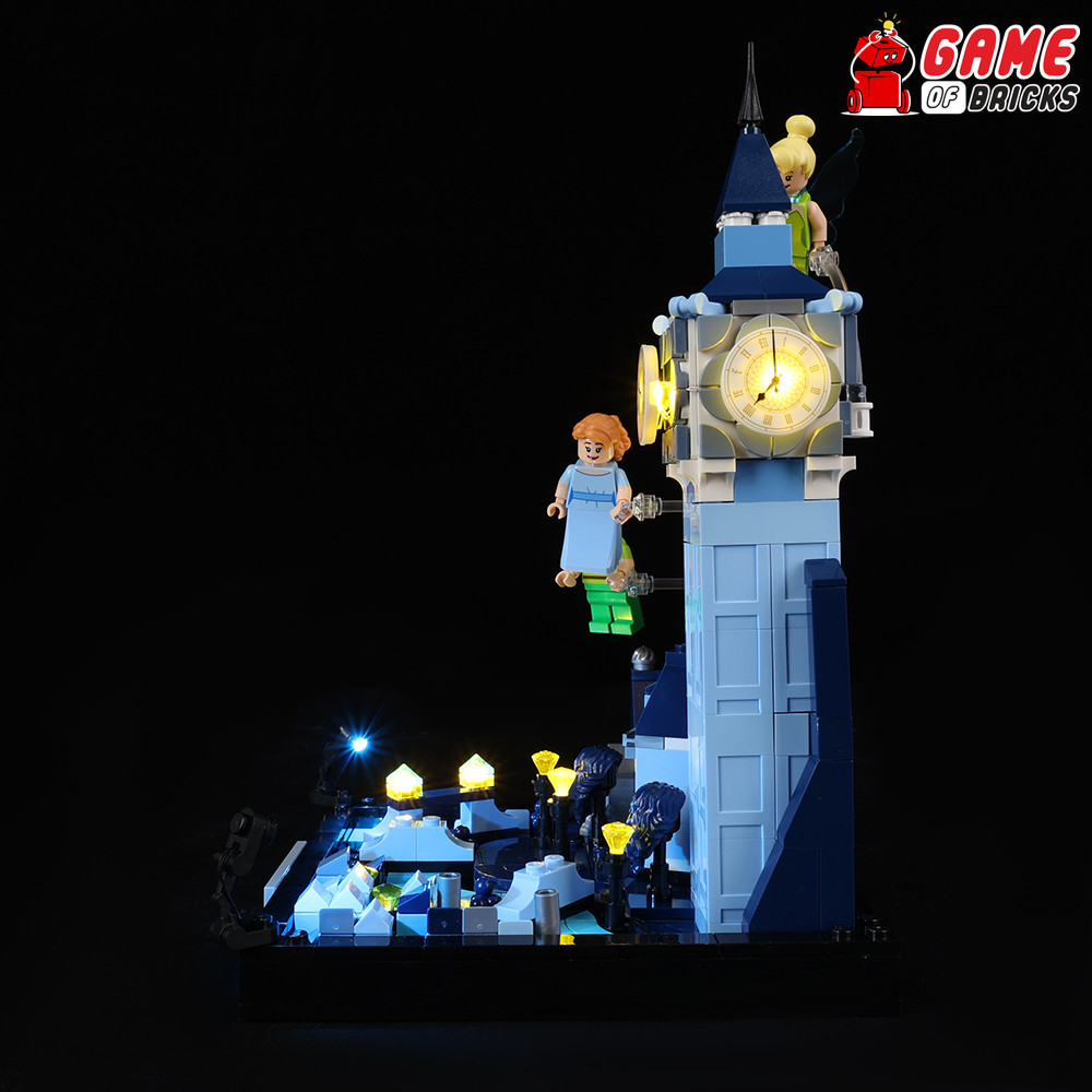 LED Light Kit for LEGO Peter Pan & Wendy's Flight over London 43232