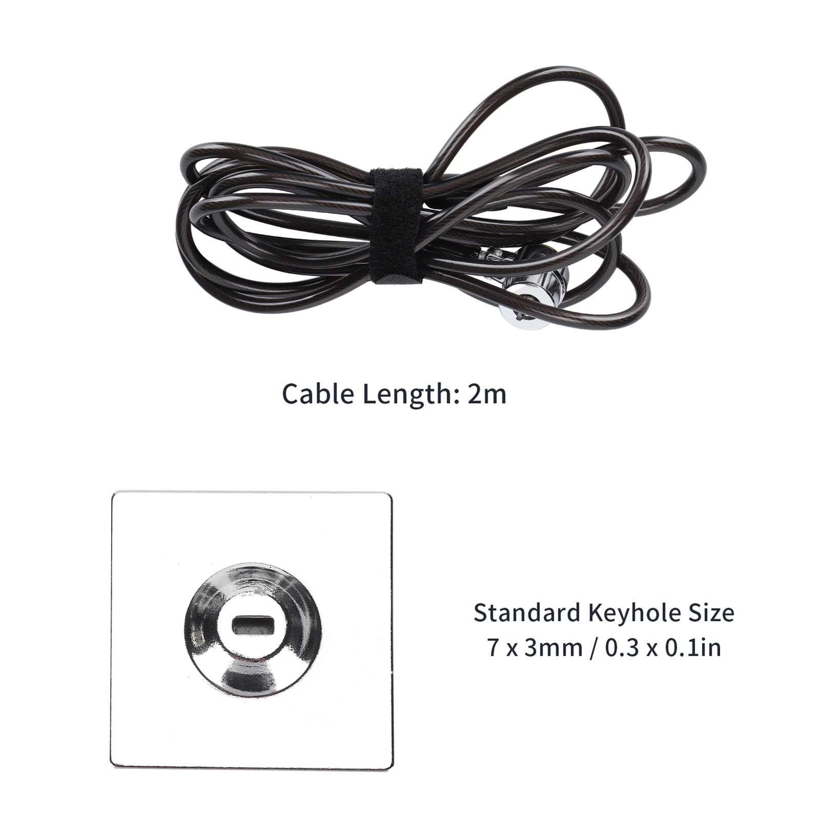 ¦Laptop Lock AntiTheft Galvanized Environmental Protection Computer Security
