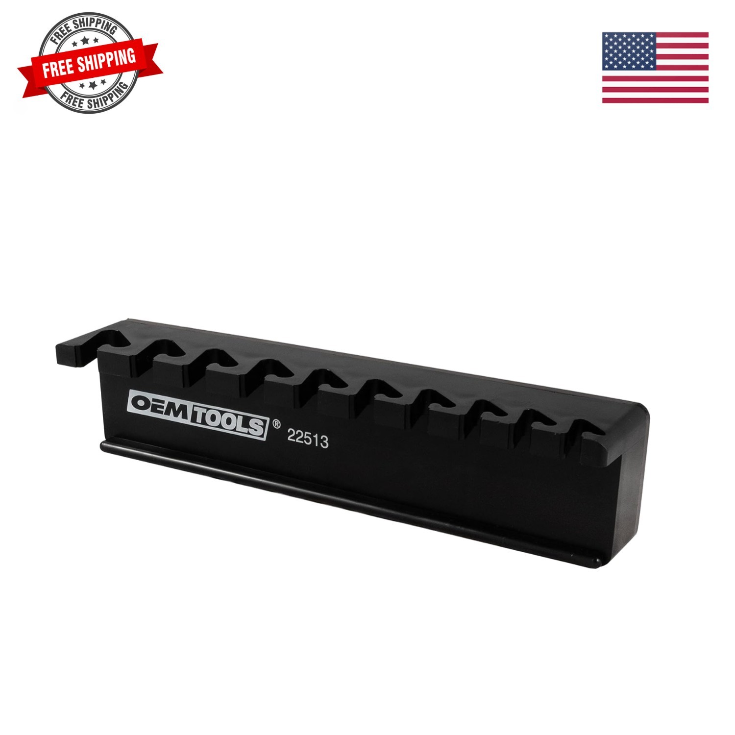 22513 Magnetic Wrench Holder and Tool Organizer, Magnet Holds Up To 10 Wrench...