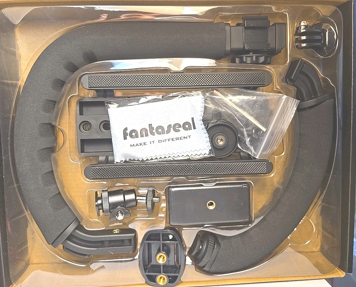 NEW Fantaseal Hydra Low Position Rig Stabilizer Shoot System M-LPCB Black.