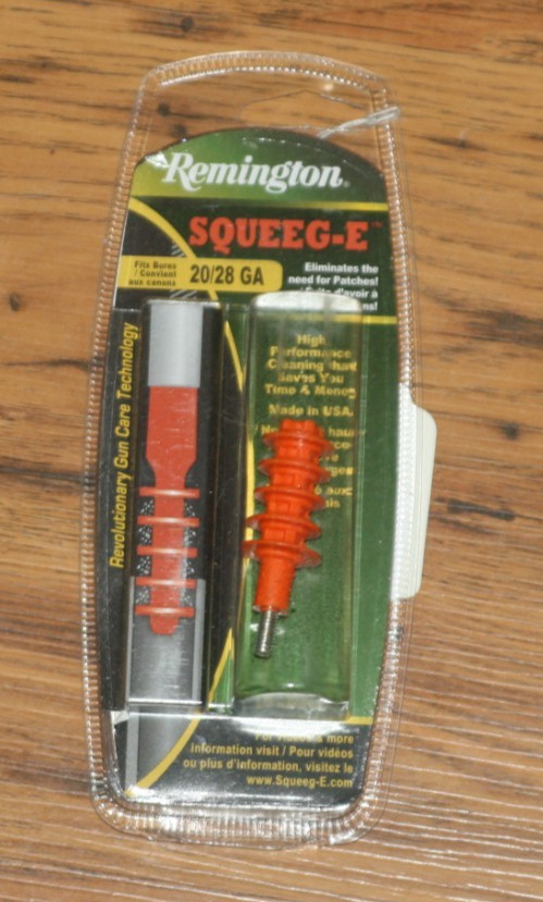 Remington Squeeg-E Bore Cleaning Swab - 50 Cal/410 Gauge - New - Made in USA