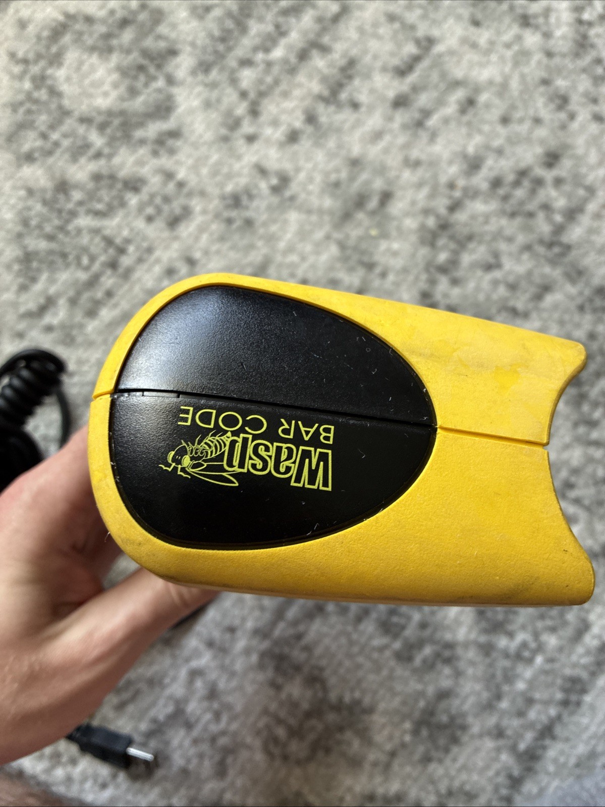 Wasp Handheld Laser Barcode Scanner WLS9000 With Adapter Tested