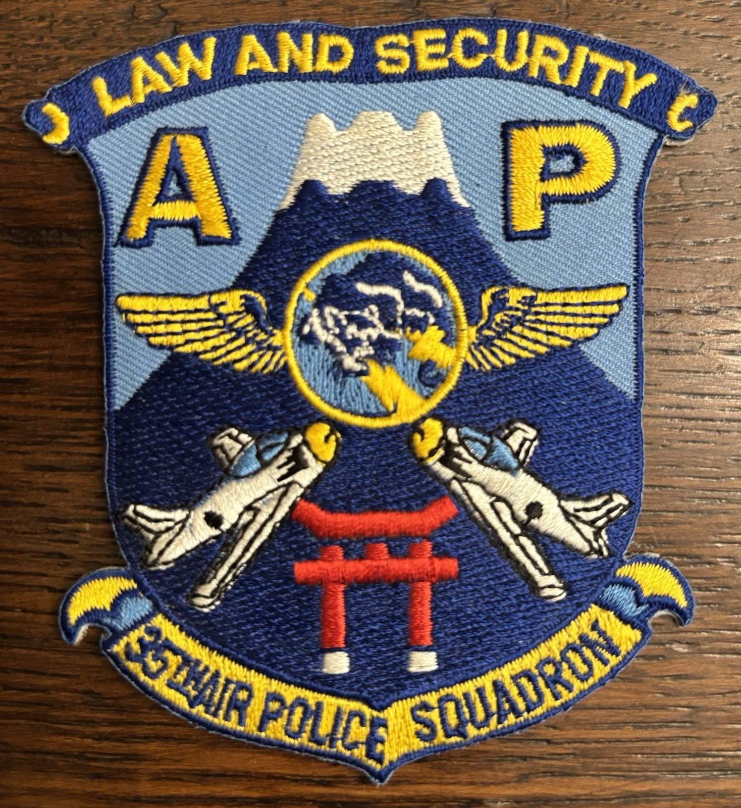 USAF Air Police 35th Air Police Squadron Patch Misawa Air Base Japan - New Repro