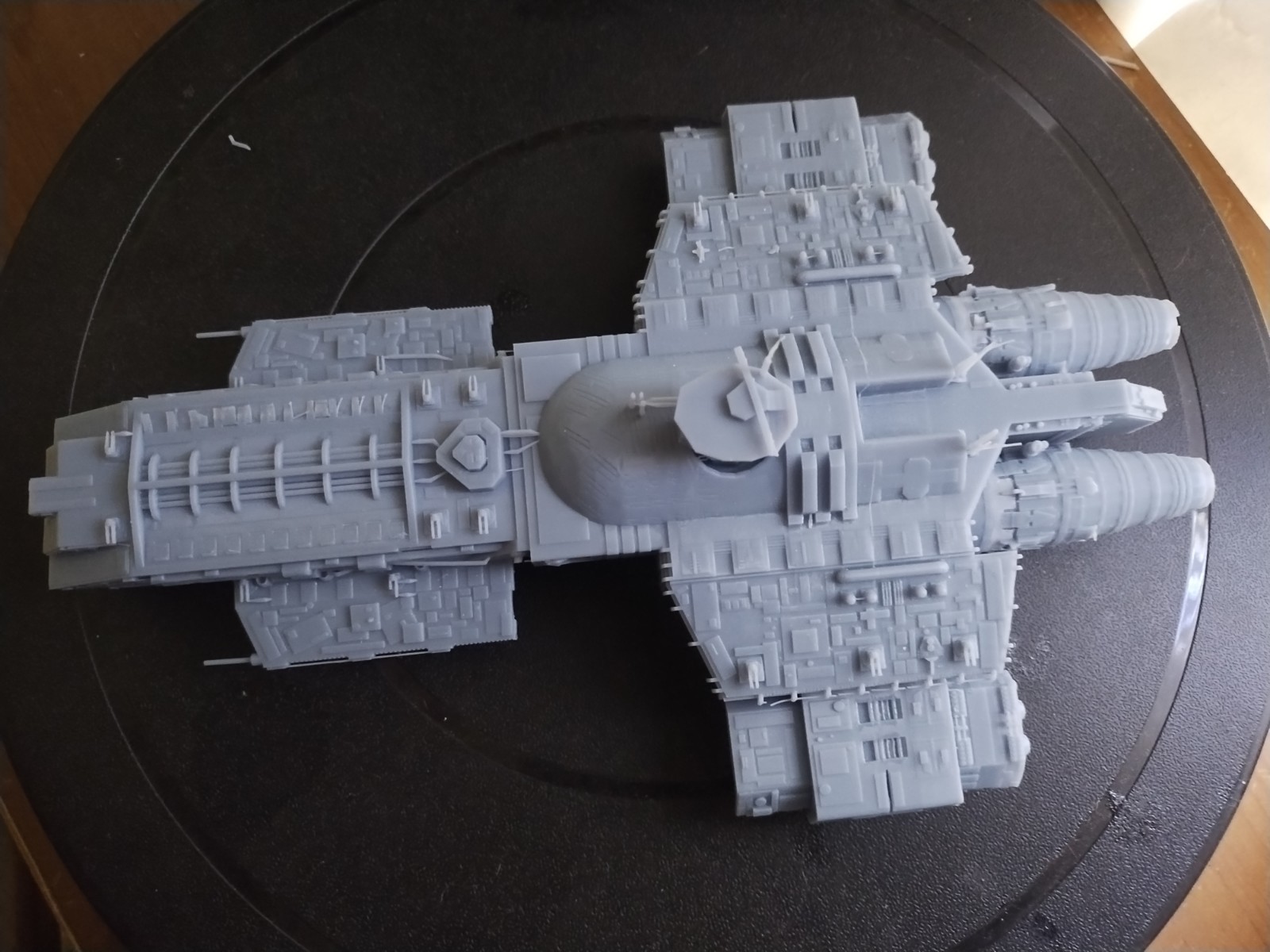 Stargate Icarus-class heavy battlecruiser 3D Resin Print 8.5"x 5.5"