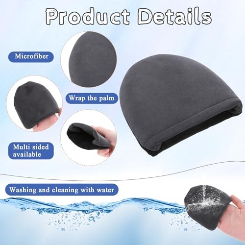 Triangle Car Screen Cleaner - Microfiber Auto Dashboard Wipe Pad - 1 PCS