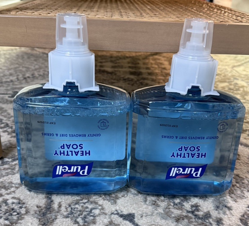 B-8.PURELL 777202 1200 ml HEALTHY SOAP Gentle & Free Foam for ES8 (2/Carton) New