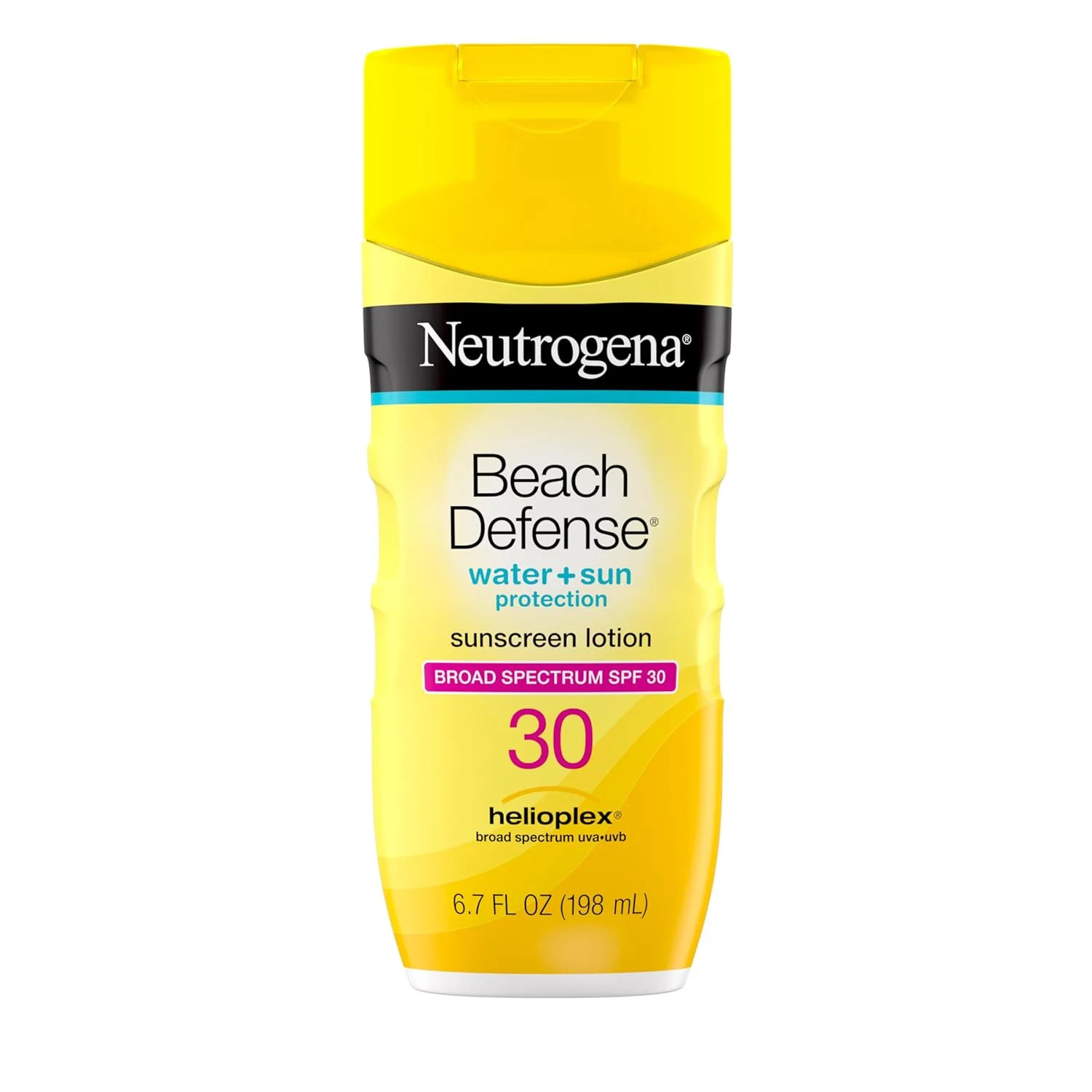 Neutrogena Sunscreen Lotion Beach Defense SPF 30, Face and Body Sunscreen, Hawai