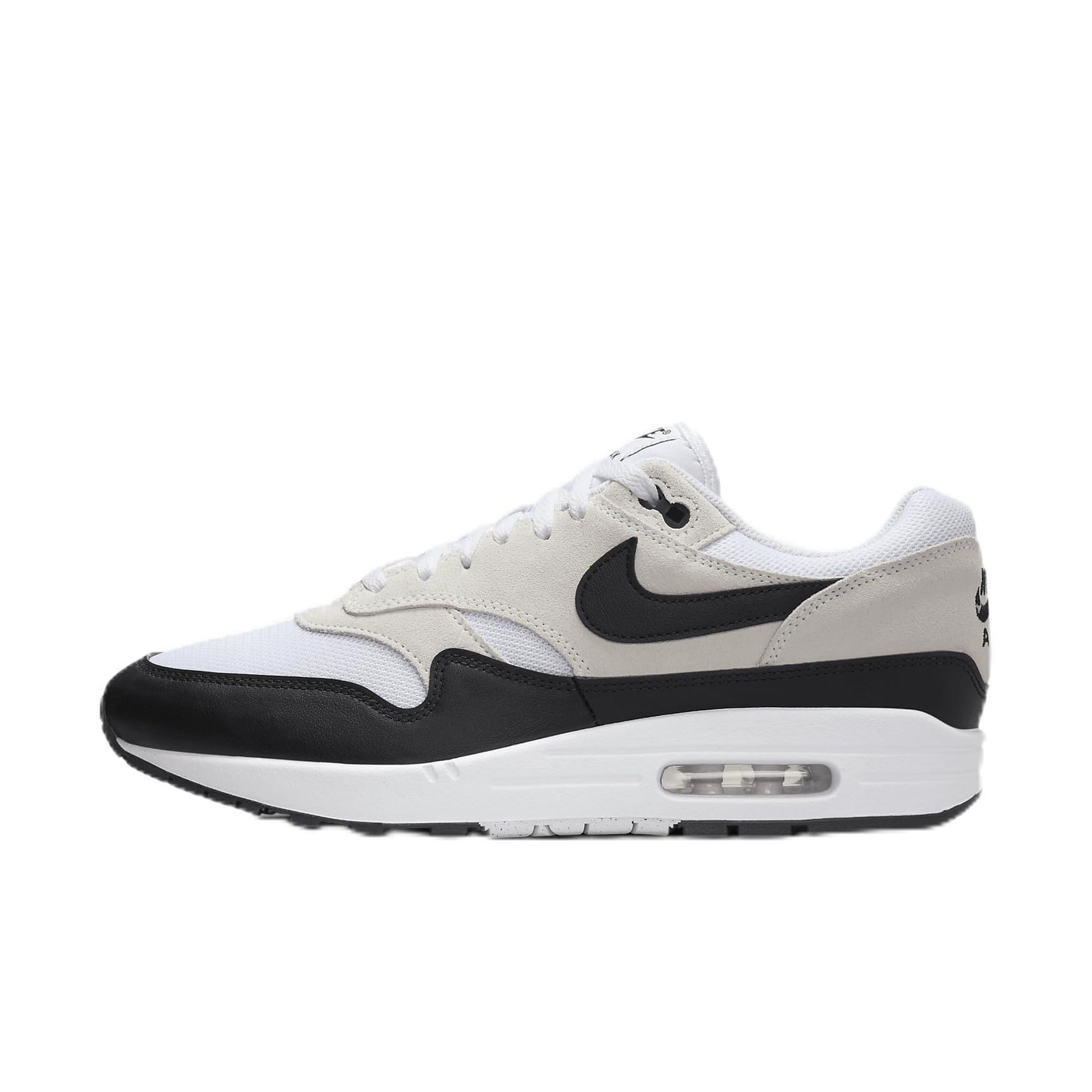 Nike Mens Air Max-1 Essential Summit Shoes -  White/White/Black