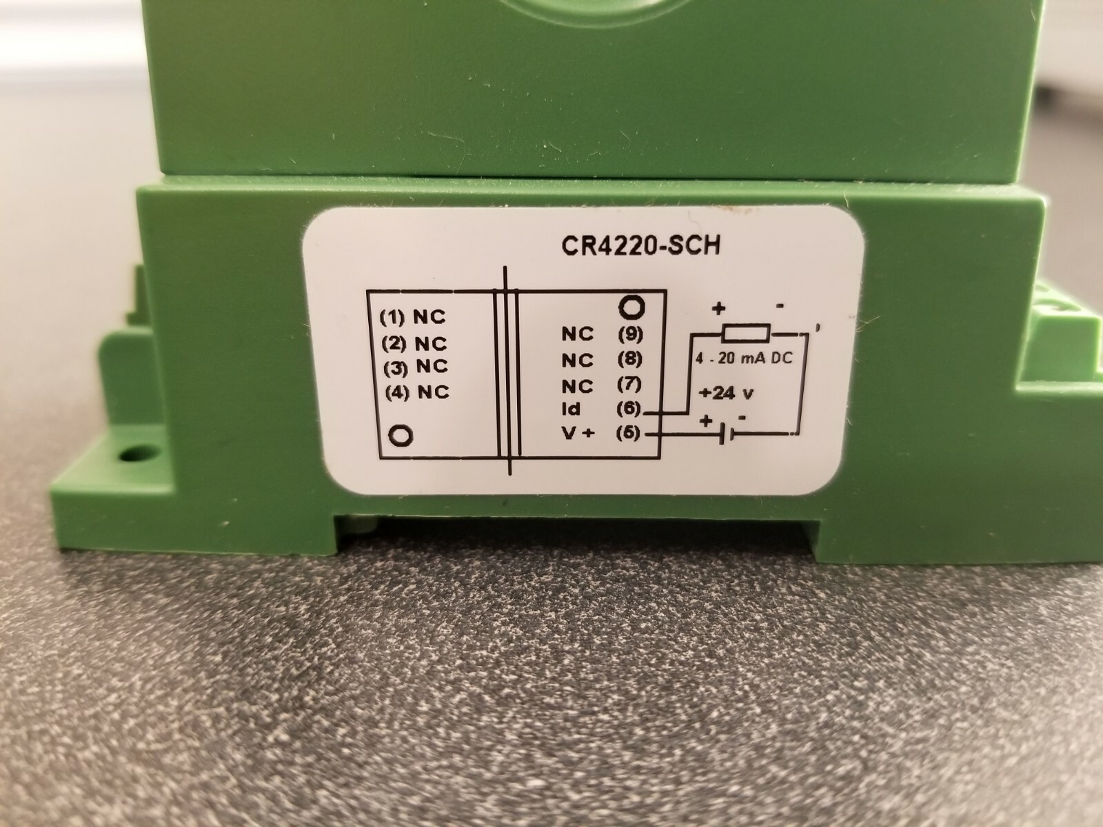 CR Magnetics CR4220 Loop-Powered AC 20A Current Transmitter Transducer
