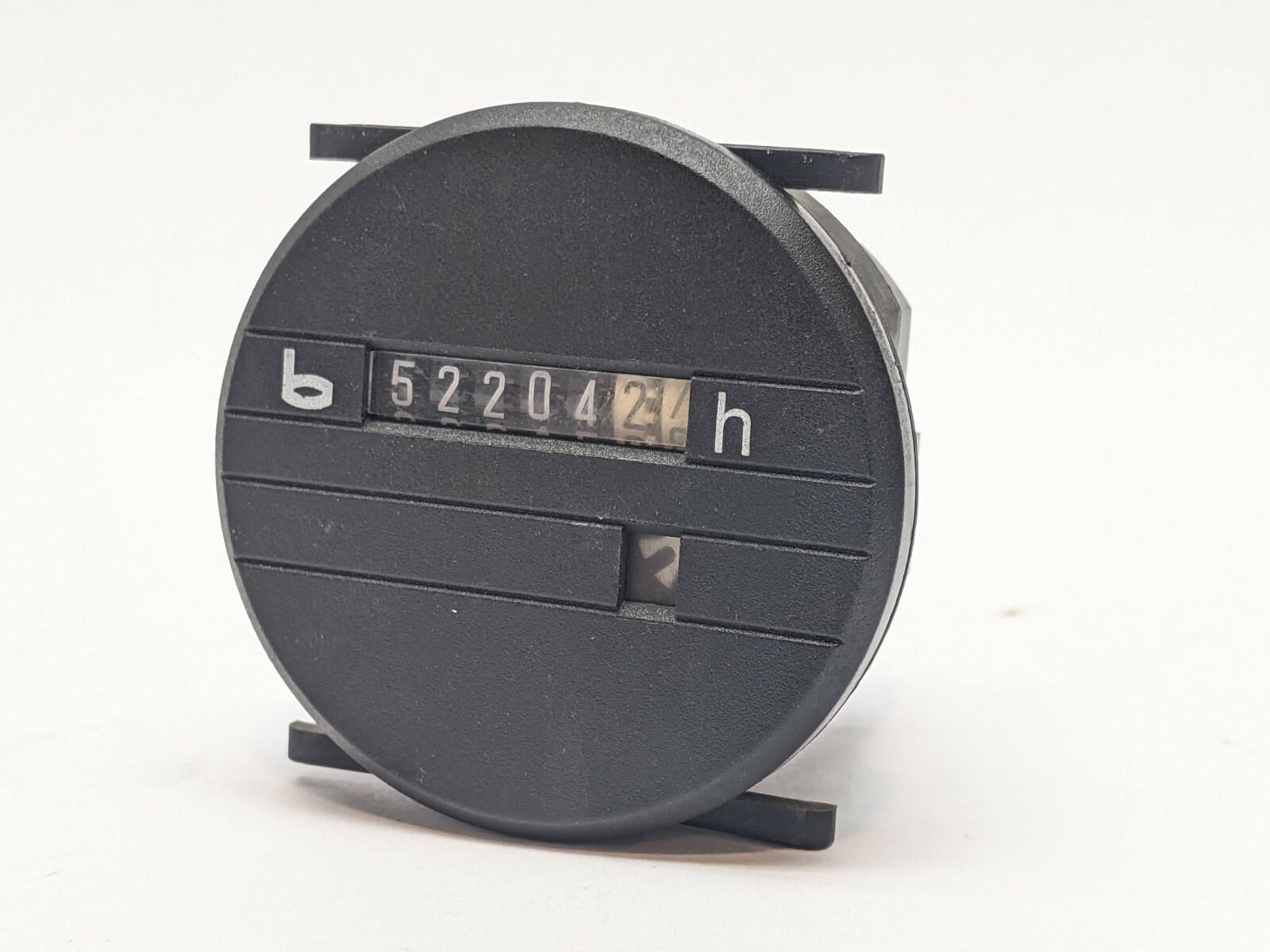 Bauser 634 638 Analog Hour Meter Round Panel Mount