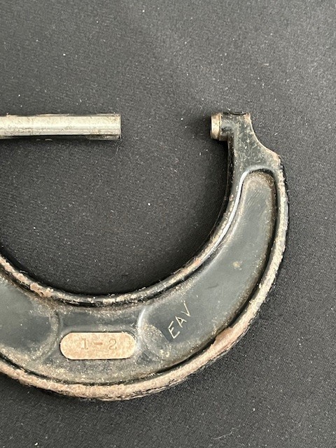 Millers Falls Micrometer 1-2"
