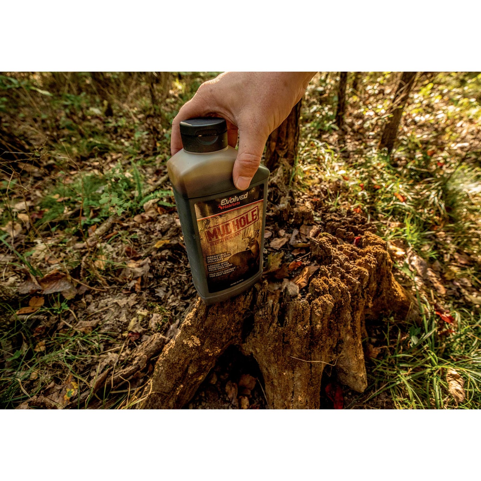 Evolved Habitats Mudhole Molasses Enriched Liquid Deer One Size, Brown