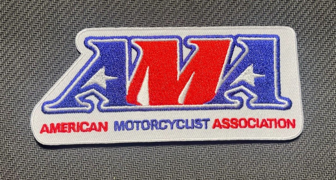 AMA patch AMERICAN MOTORCYCLE ASSOCIATION patch ama vest jacket patch 4 7/8"