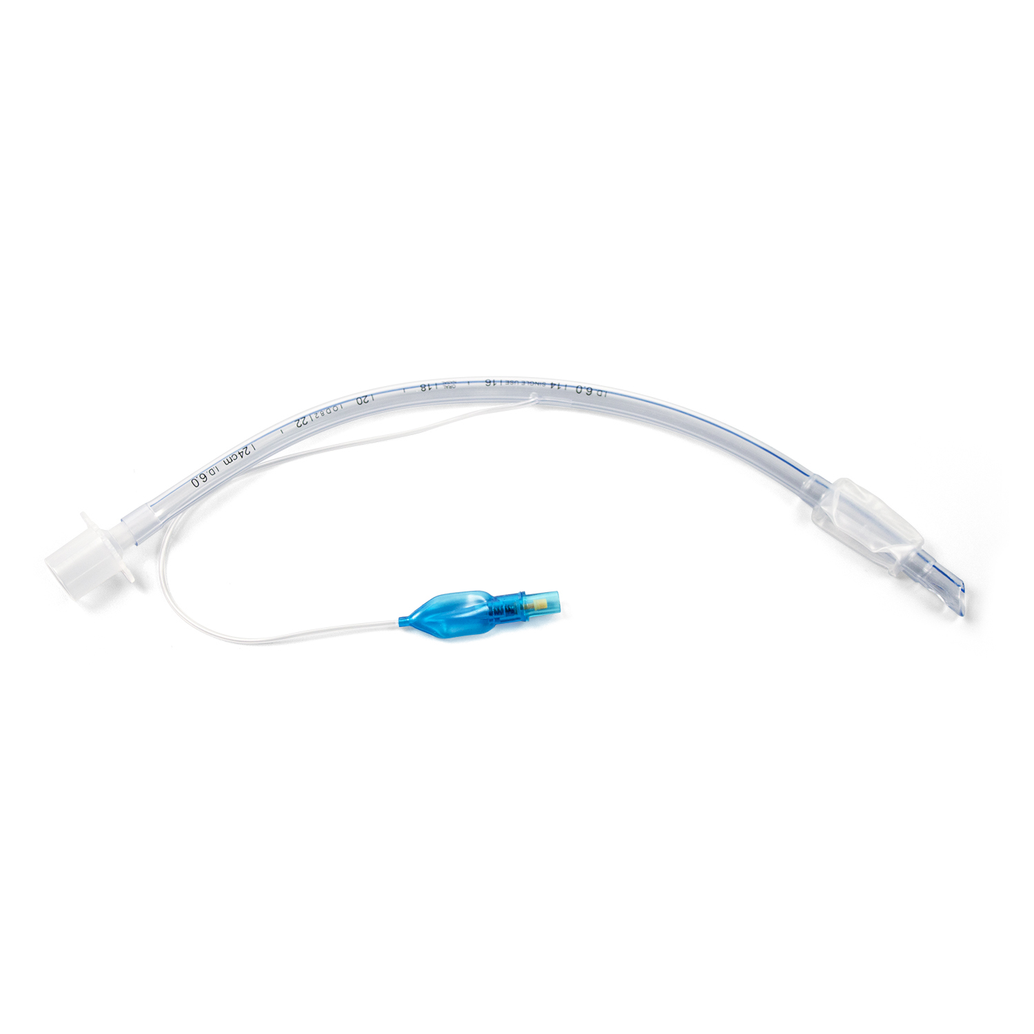 Sterile Endotracheal Tube 6.0 mm With Cuff Individually Packaged Sealed #ET60