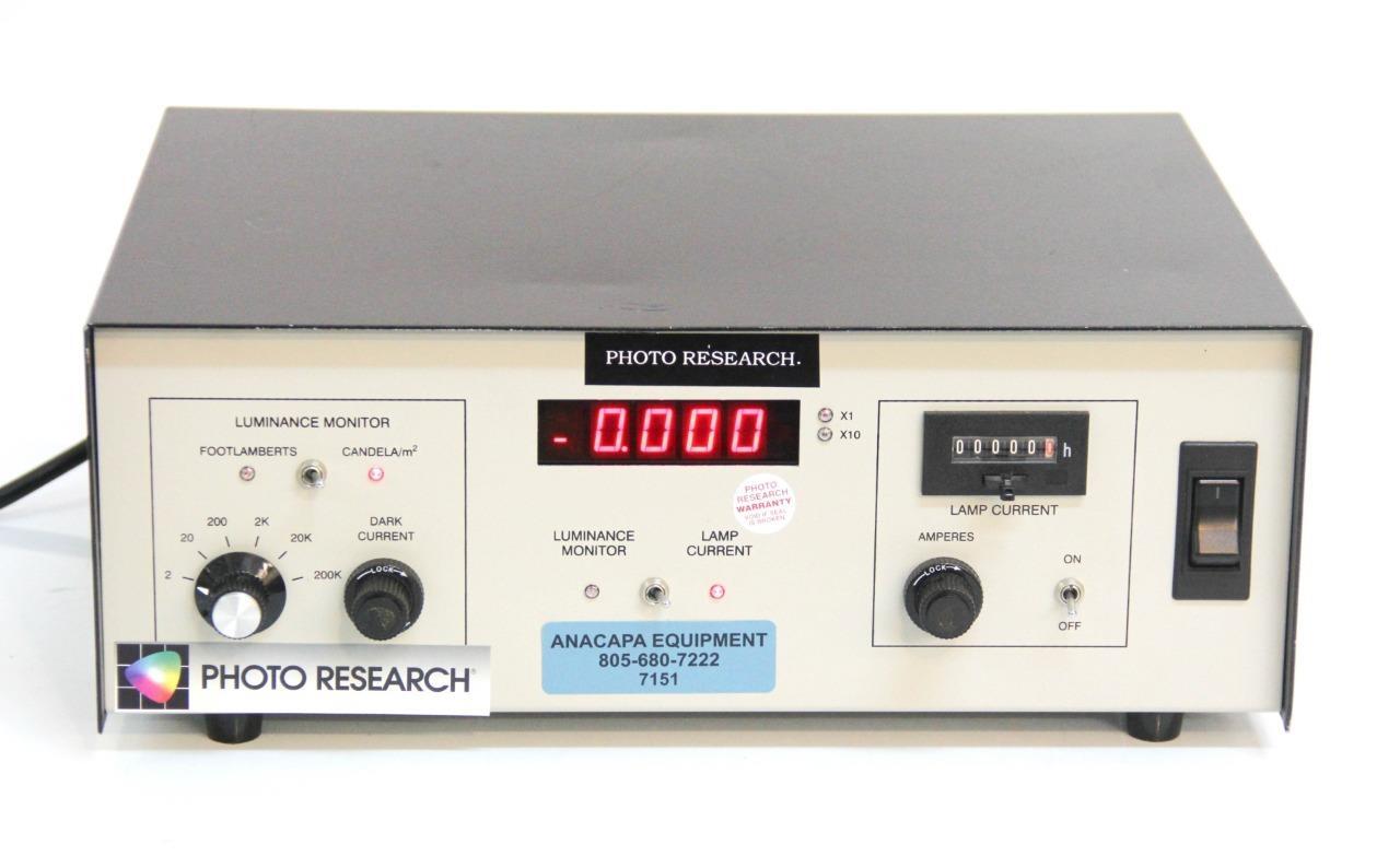 Photo Research Inc. LRS-455-6-1 Calibration Source Controller Luminance (7151)
