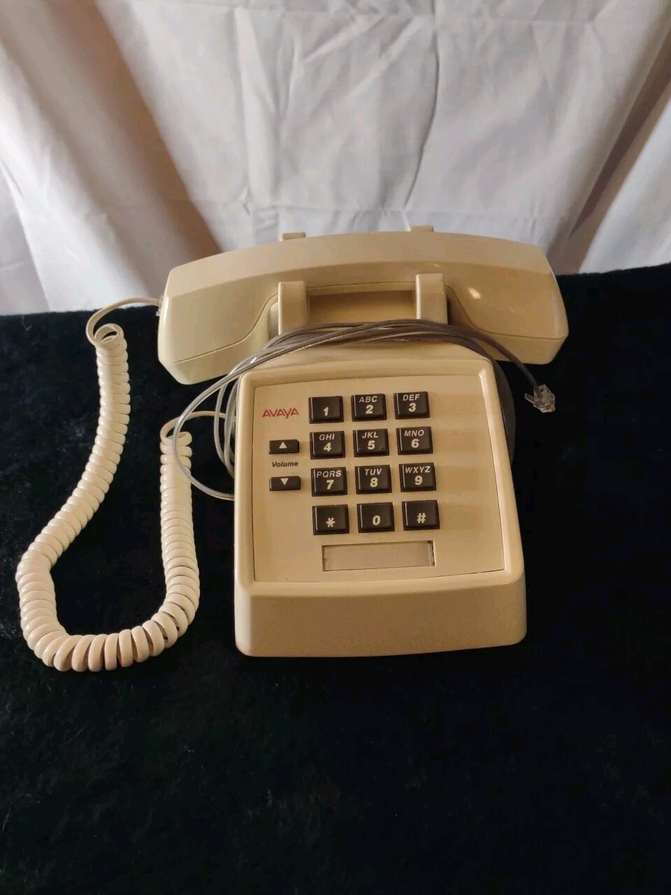 Avaya Vintage Phone - Desktop Model # 2500mmgn-215 | Cream | Tested & Working