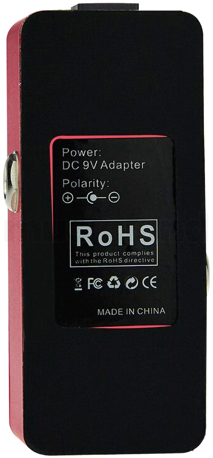 Tomsline AR-AVS-3 Vacuum Valve Stack Simulator Guitar Effects Pedal, Red