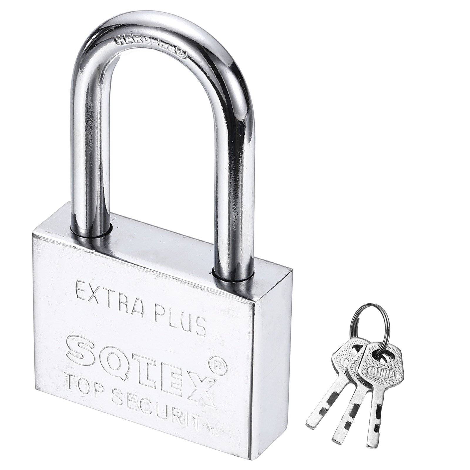 100 x 60 mm Heavy Duty Lock Alloy Steel High Security Padlocks with 3 Keys