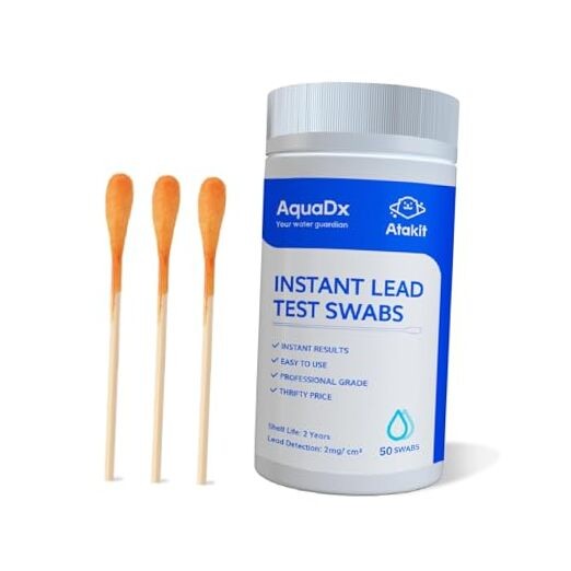 Instant Lead Test Kit 50 pcs-Rapid Lead Surface Test Swabs -Home Use for All