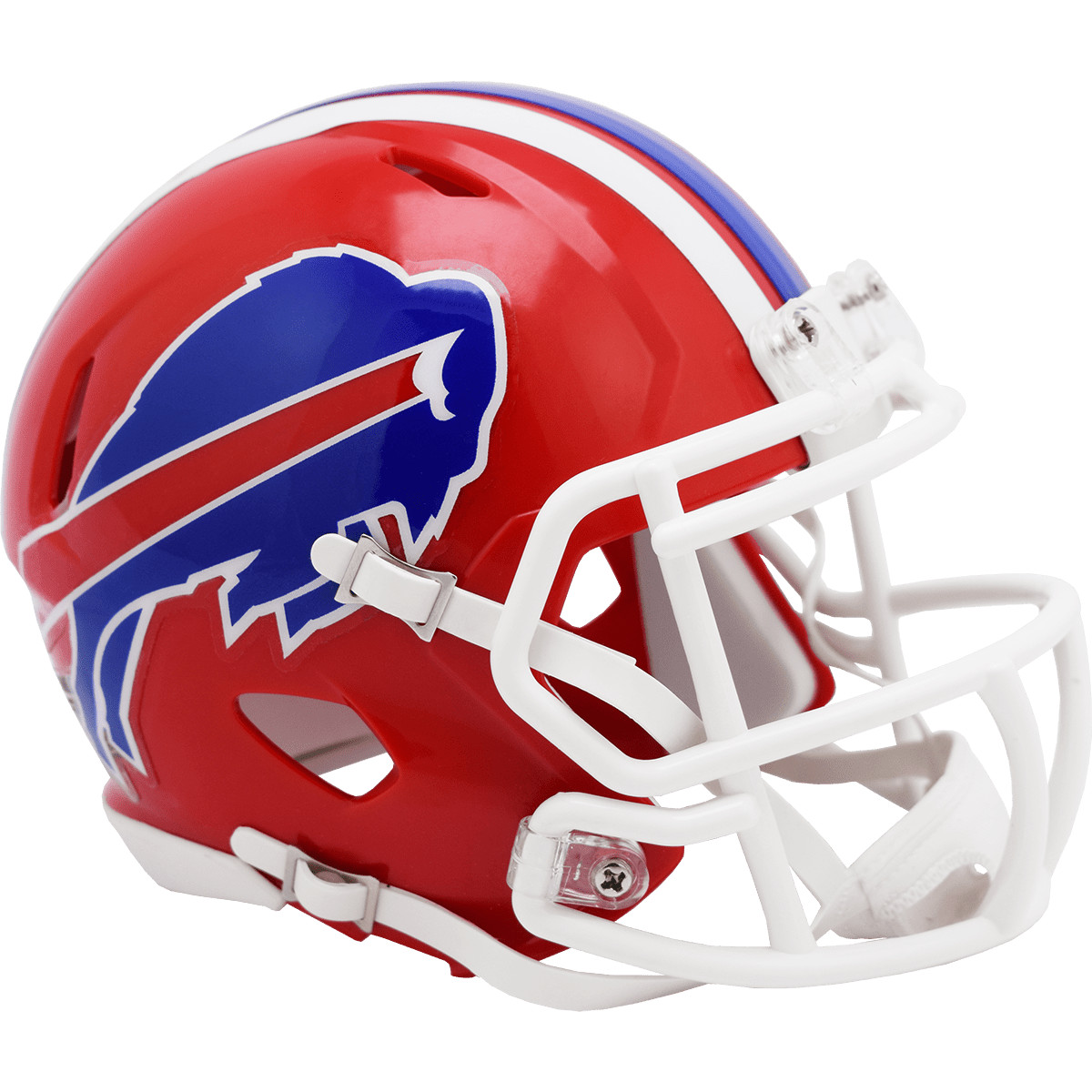 Buffalo Bills 1987-2001 Throwback Riddell NFL Speed Mini Helmet