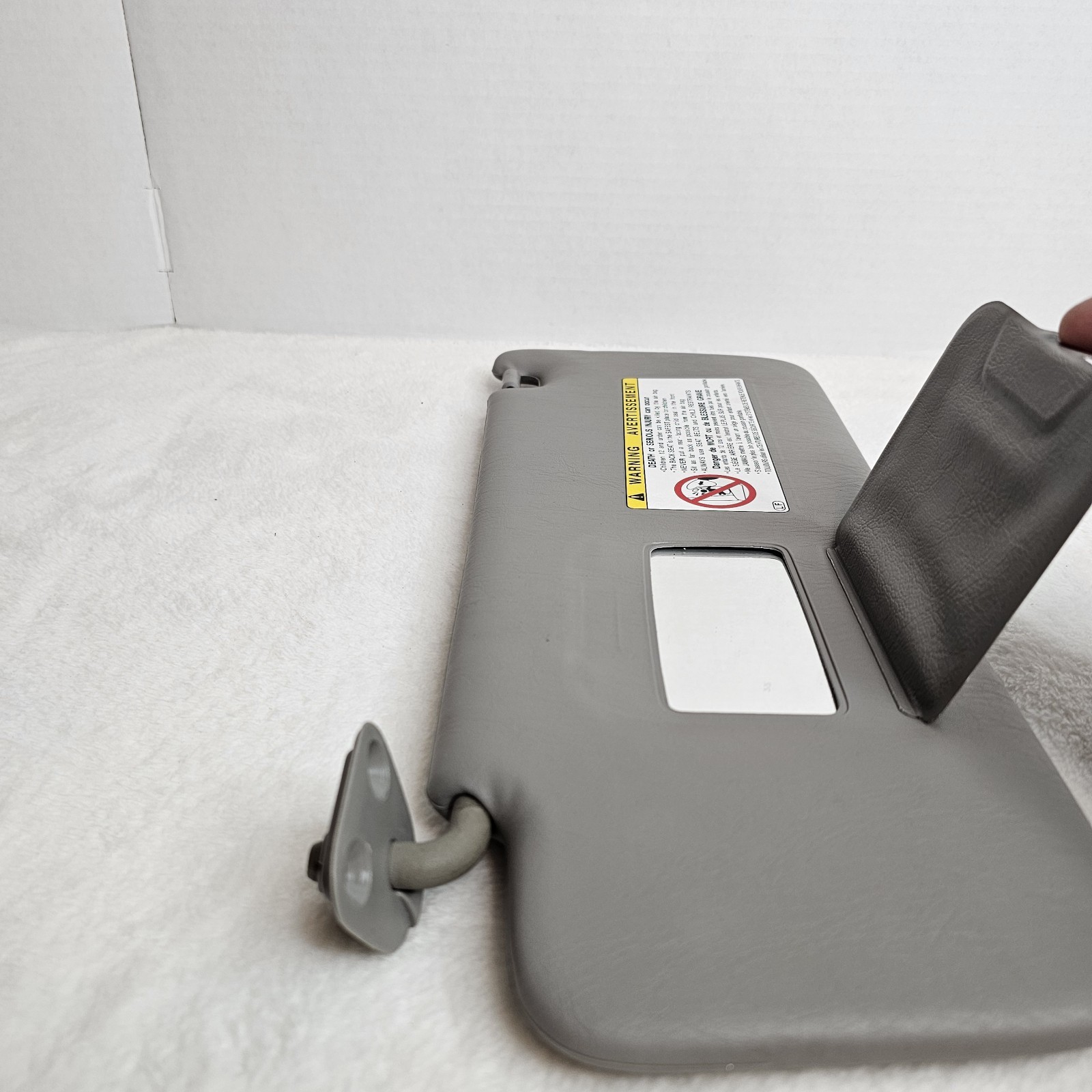 🖤2001-2003 Toyota Highlander Sun Visor Driver Side with Mirror Gray Vinyl OEM