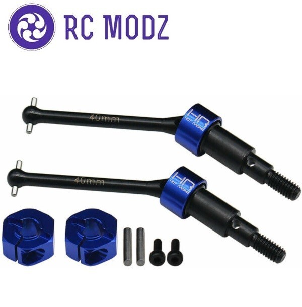 Hot Racing GRM288NR Arrma Mojave Grom Steel Narrow Rear CVD Axles Drive Shafts