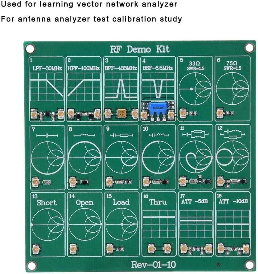 RF Board, 18 Functional Modules RF Demo Kit NanoVNA RF Module Vector Networ...