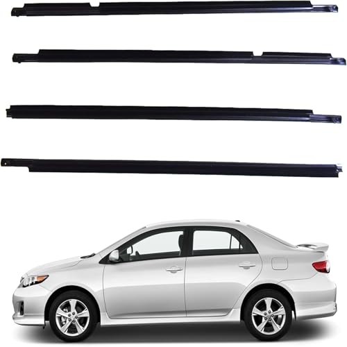 Weatherstrip Window Moulding Trim Seal Belt Replacement for 2009-2012 Corolla