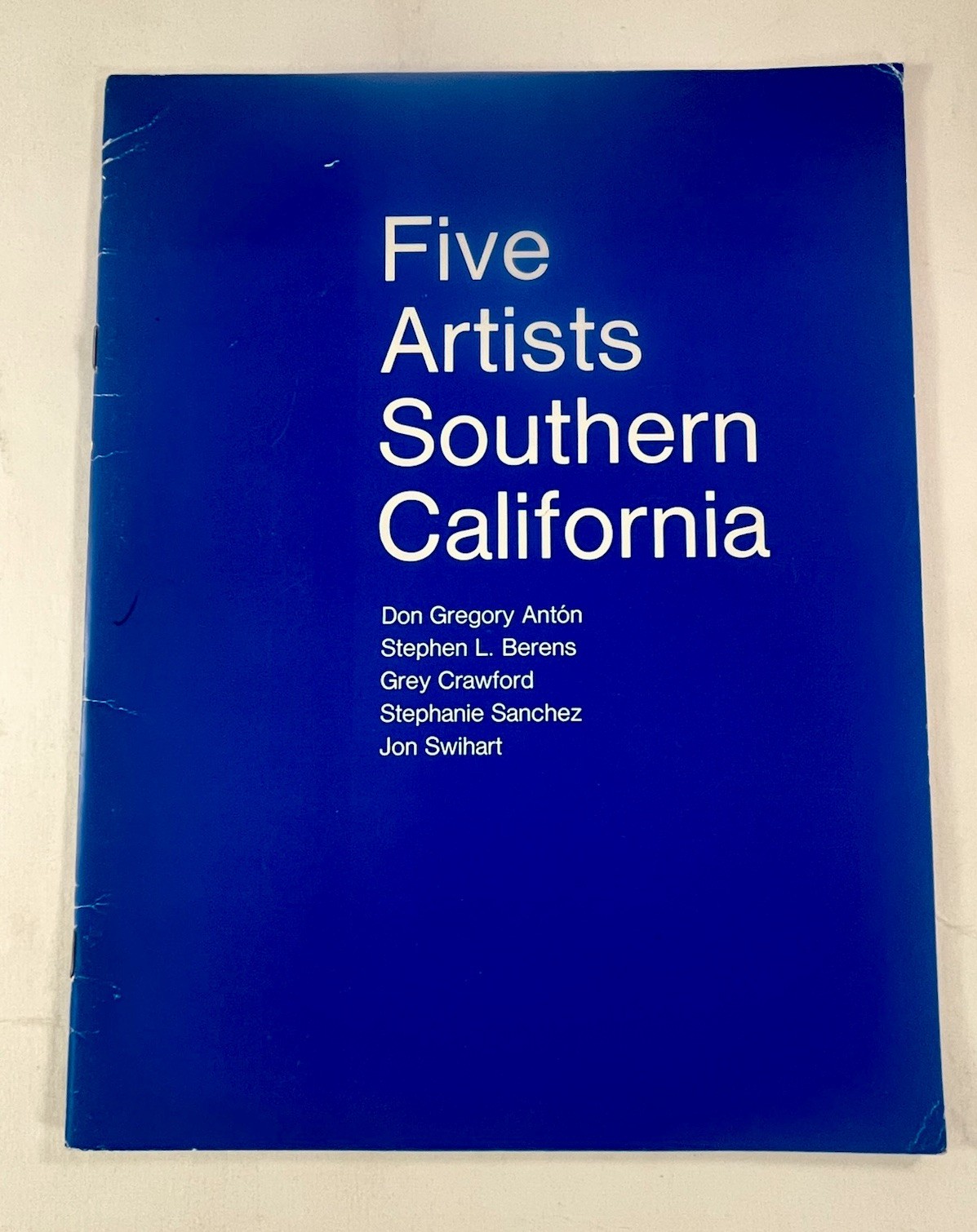 Five Artists Southern California ~ 1984 Exhibition Catalog ~ Baxter Art Gallery