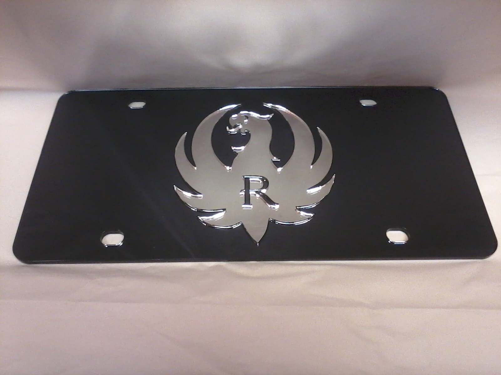 Ruger Acrylic Mirror License Plate