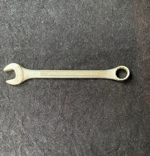 1950s Vtg LECTROLITE - Forged Alloy * 11/16" Combination Wrench C-22 x 12 Pt USA