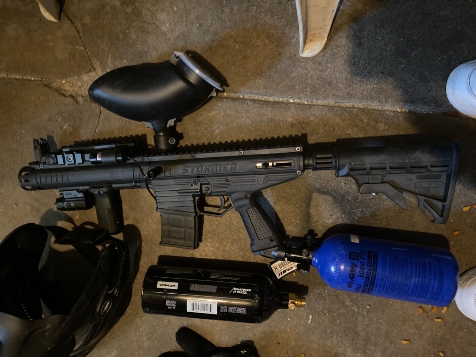 paintball gear