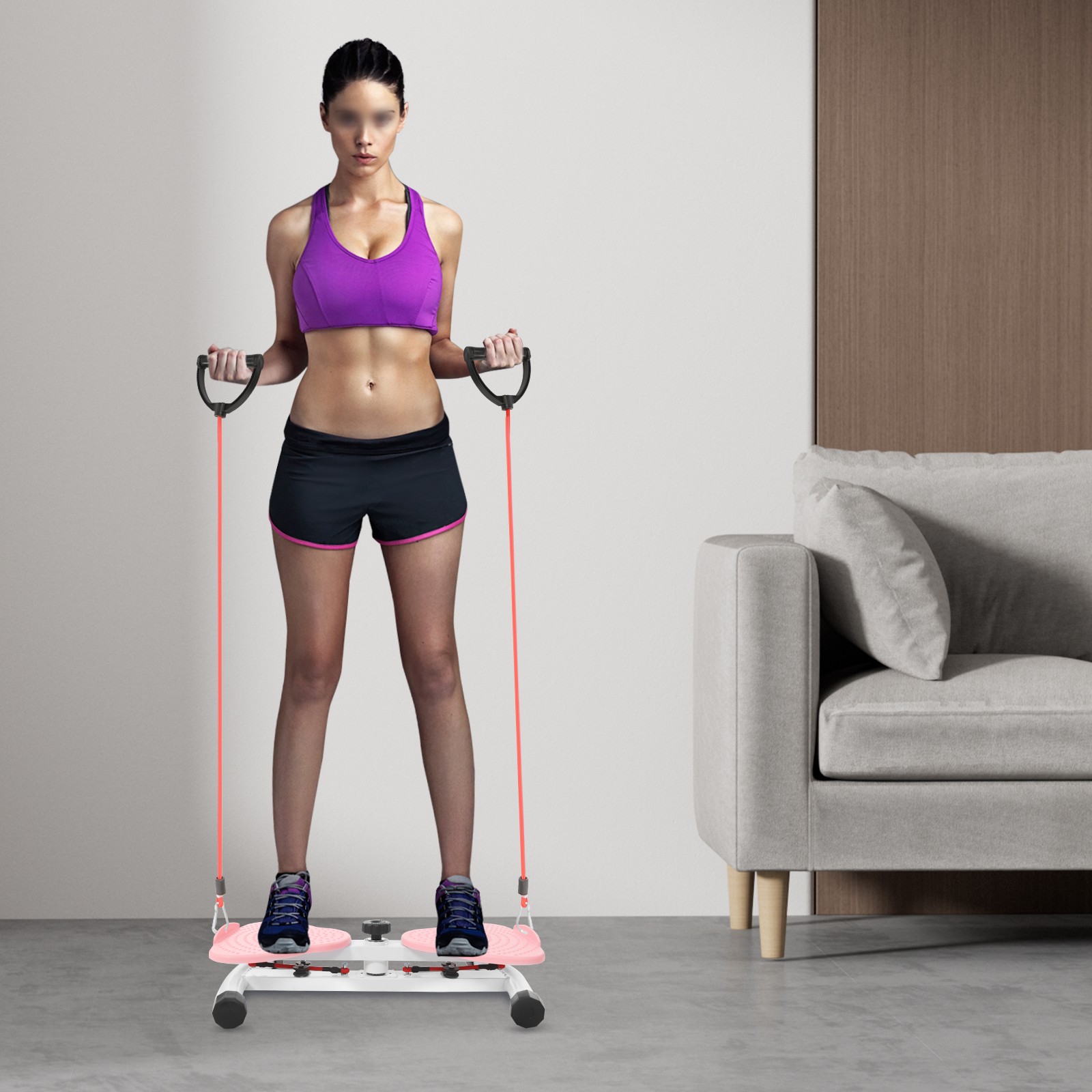 Waist Twister Exercise Twist Boards Machine Exercise Balance Board for Foot Mas