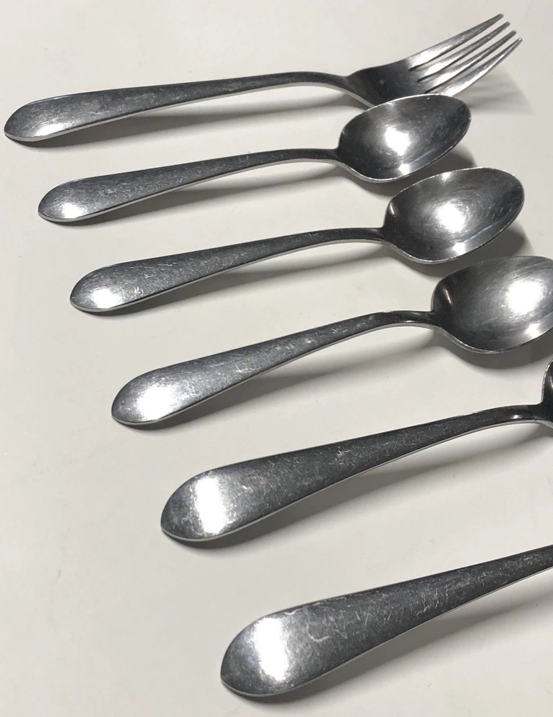 Reed & Barton Select Stainless Flatware Rambouillet Fork Spoon 6 Pcs