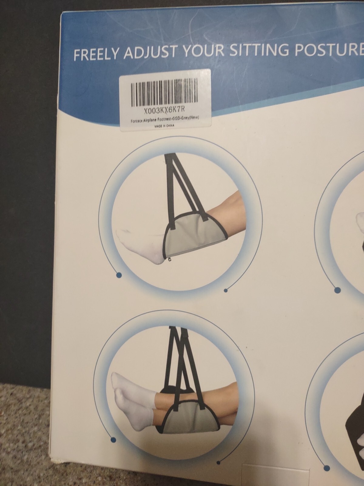 Forzacx Airplane Footrest
