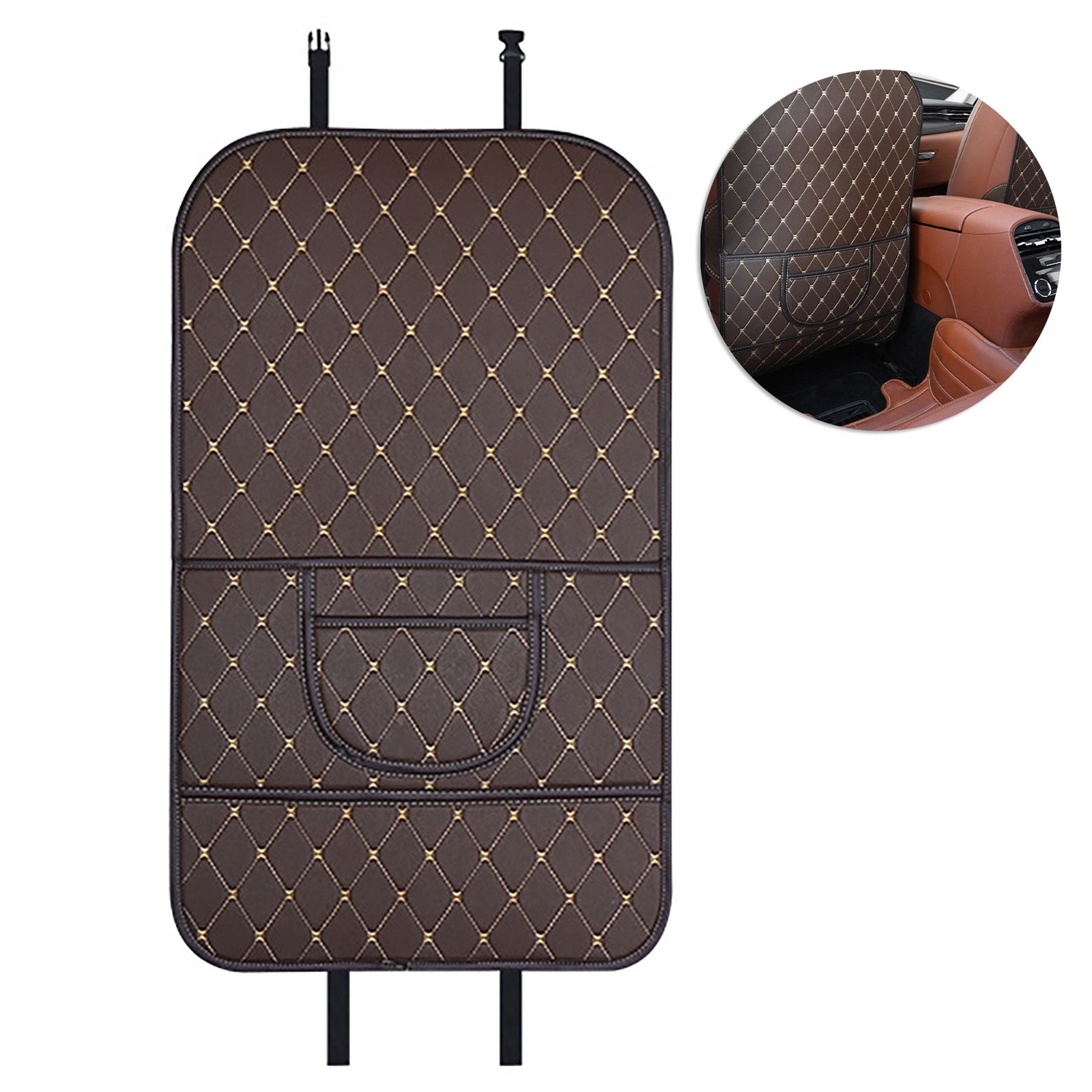Auto Back Protector Tear Resistant Waterproof Artificial Leather Functional RWAU