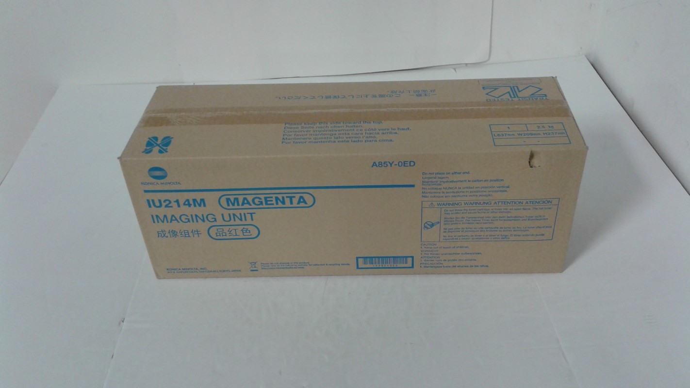 Konica Minolta IU-214 Imaging Unit A85Y0ED, Magenta