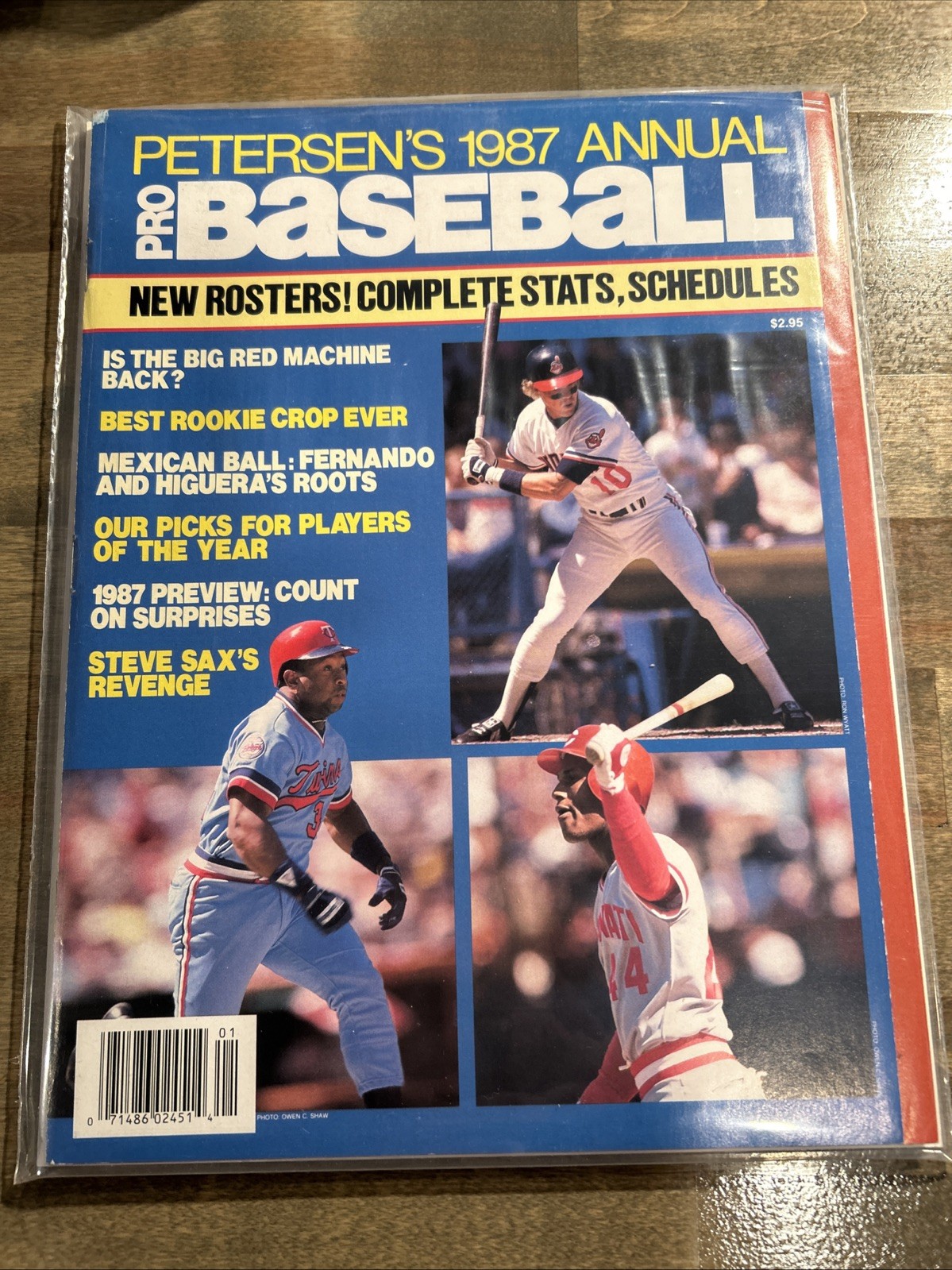 Pro Baseball Annual 1987-Roger Clemens-NY Mets-Mike Schmidt Pro Baseball