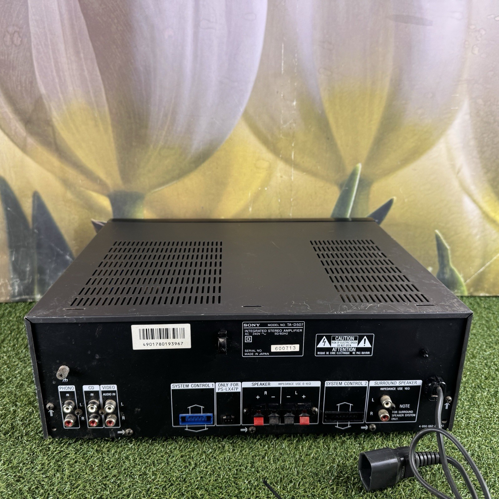 Sony TA-D507 Integrated Stereo Amplifier - TESTED