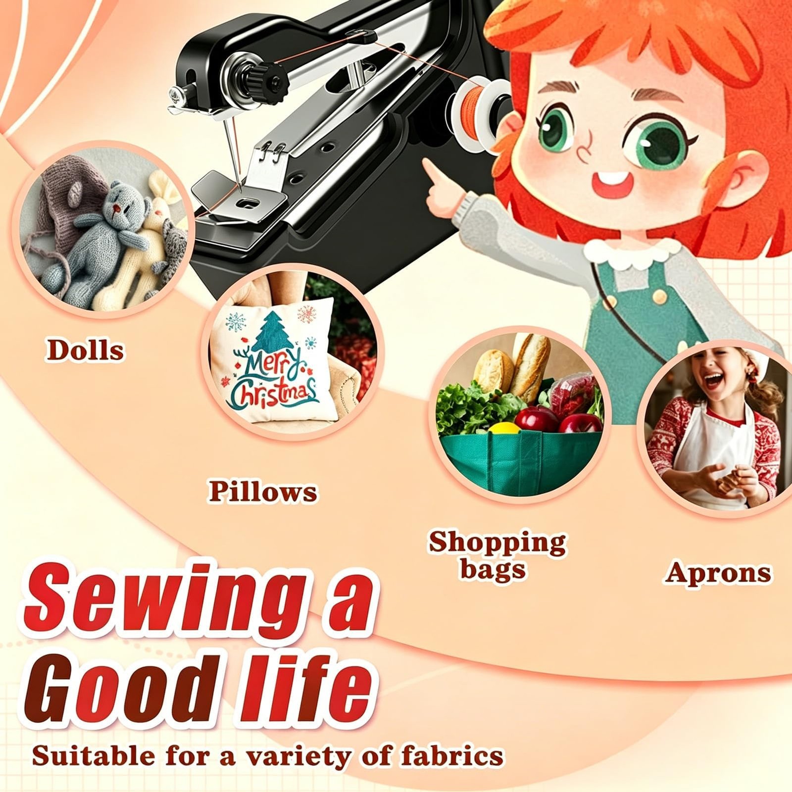 Handheld Sewing Machine, Electric Quick Repair Mending Tool for Clothes | Sewing