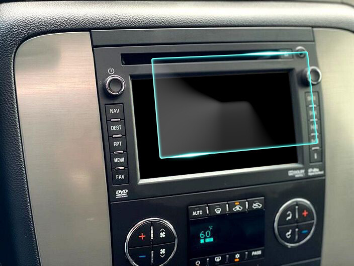 Crystal Clear Screen Protector for 2013 Chevrolet Avalanche Vehicle Navigation