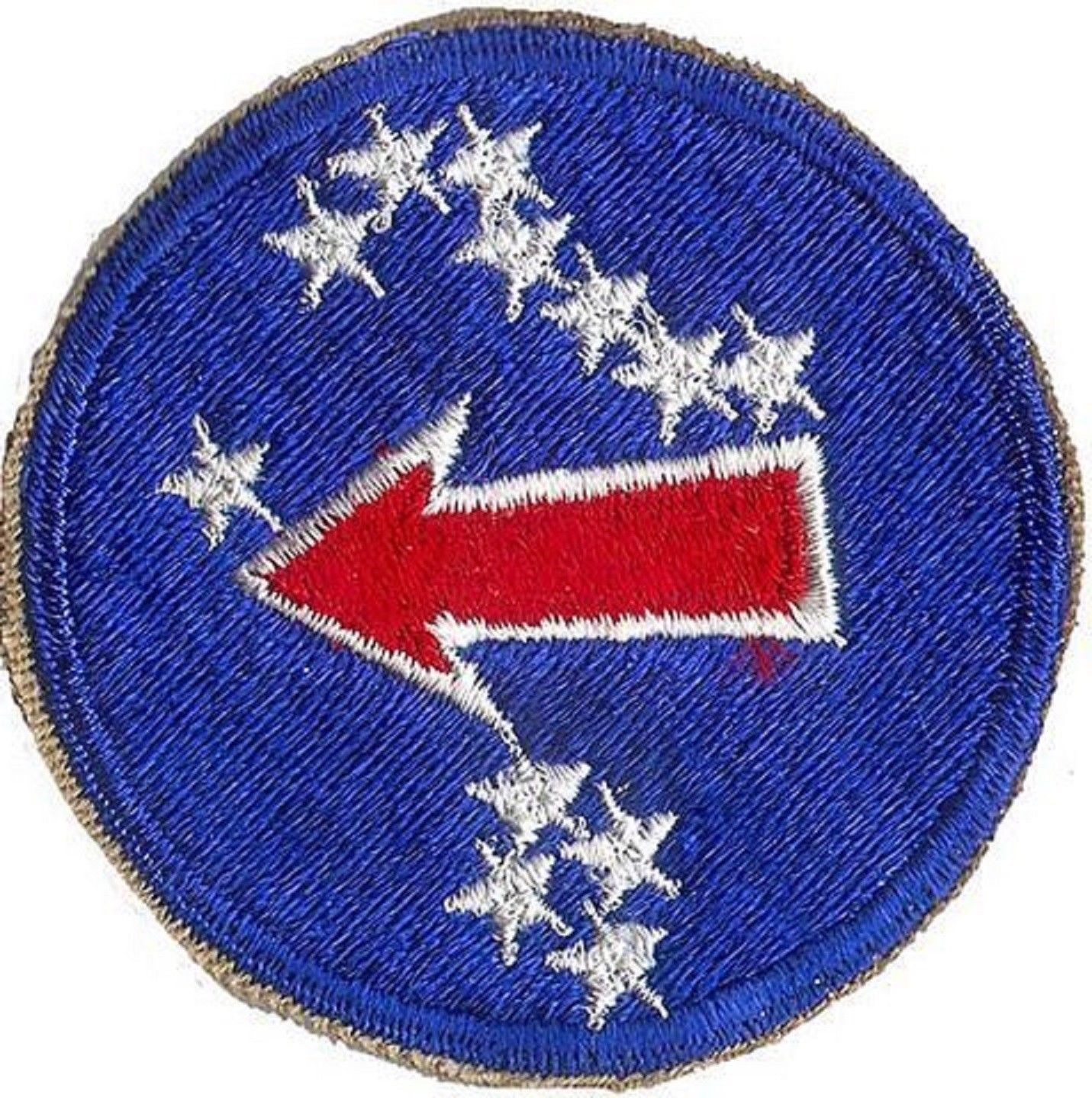 US ARMY WWII US ARMY PACIFIC UNIT PATCH  (ORIGINAL)