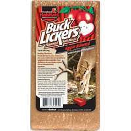DEER SALT MINERAL BLOCK BRICK 4 LB APPLE FLAVORED 47318275