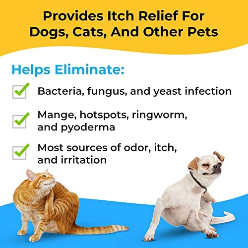 Smiling Paws Pets Antibacterial & Antifungal Wipes for Dogs & Cats - Treats