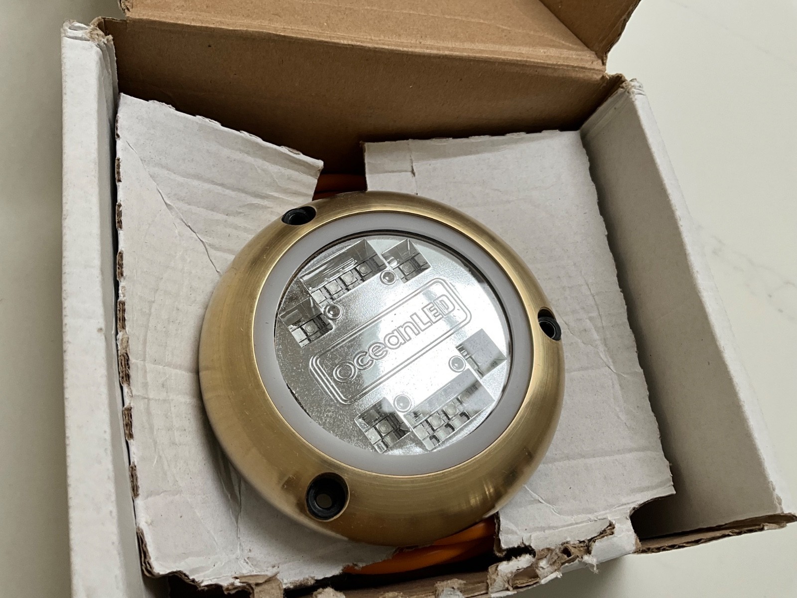OceanLED Sport S3116s/S3124s Underwater fishing Light, Midnight Blue - Damaged