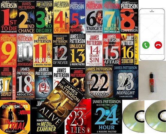 The WOMENS MURDER CLUB Series By James Patterson - 28 Audiobooks