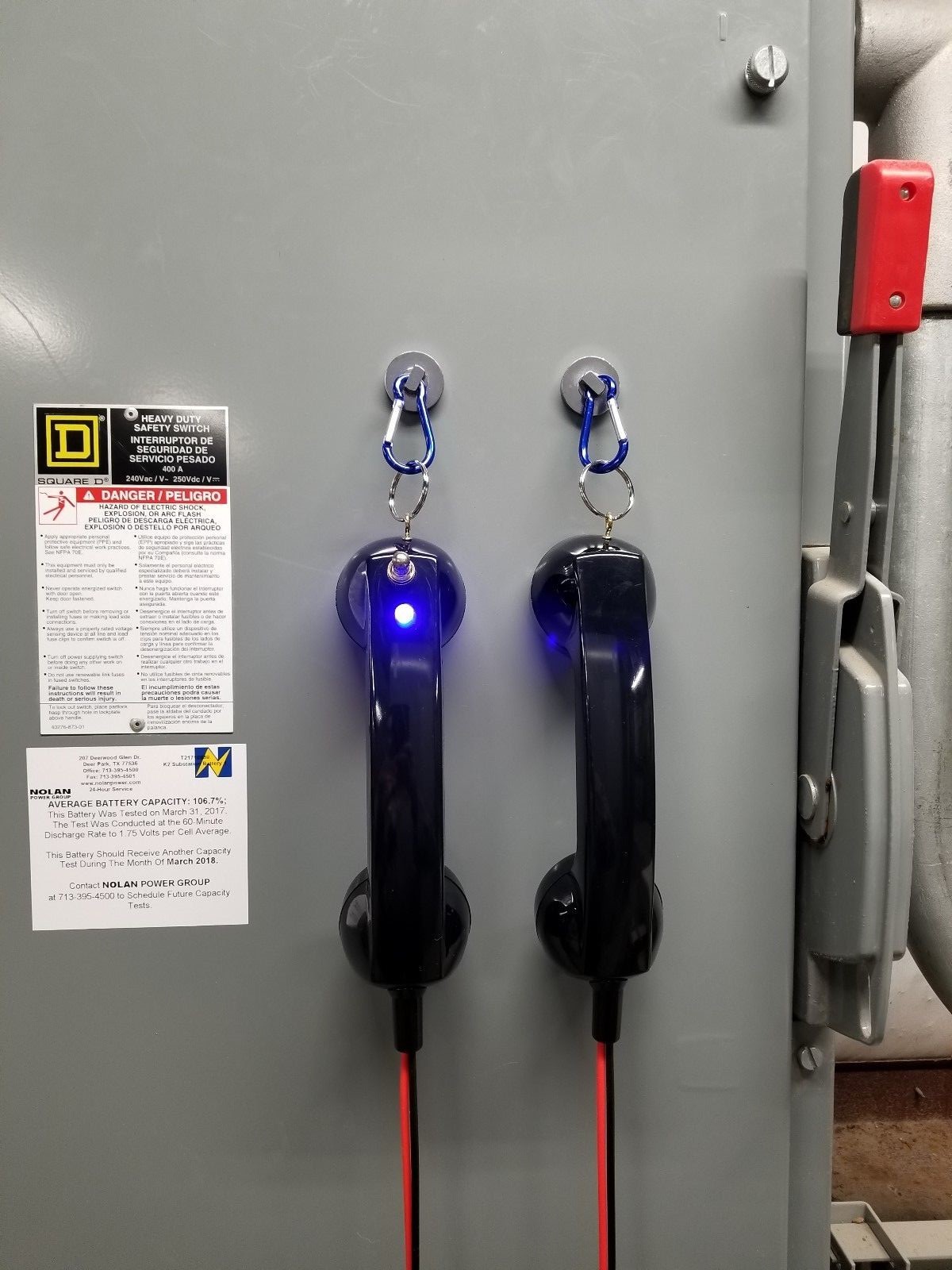 Loop Check Phones™ Continuity Test Electrician Phones™ TE001-M with MAGNETS