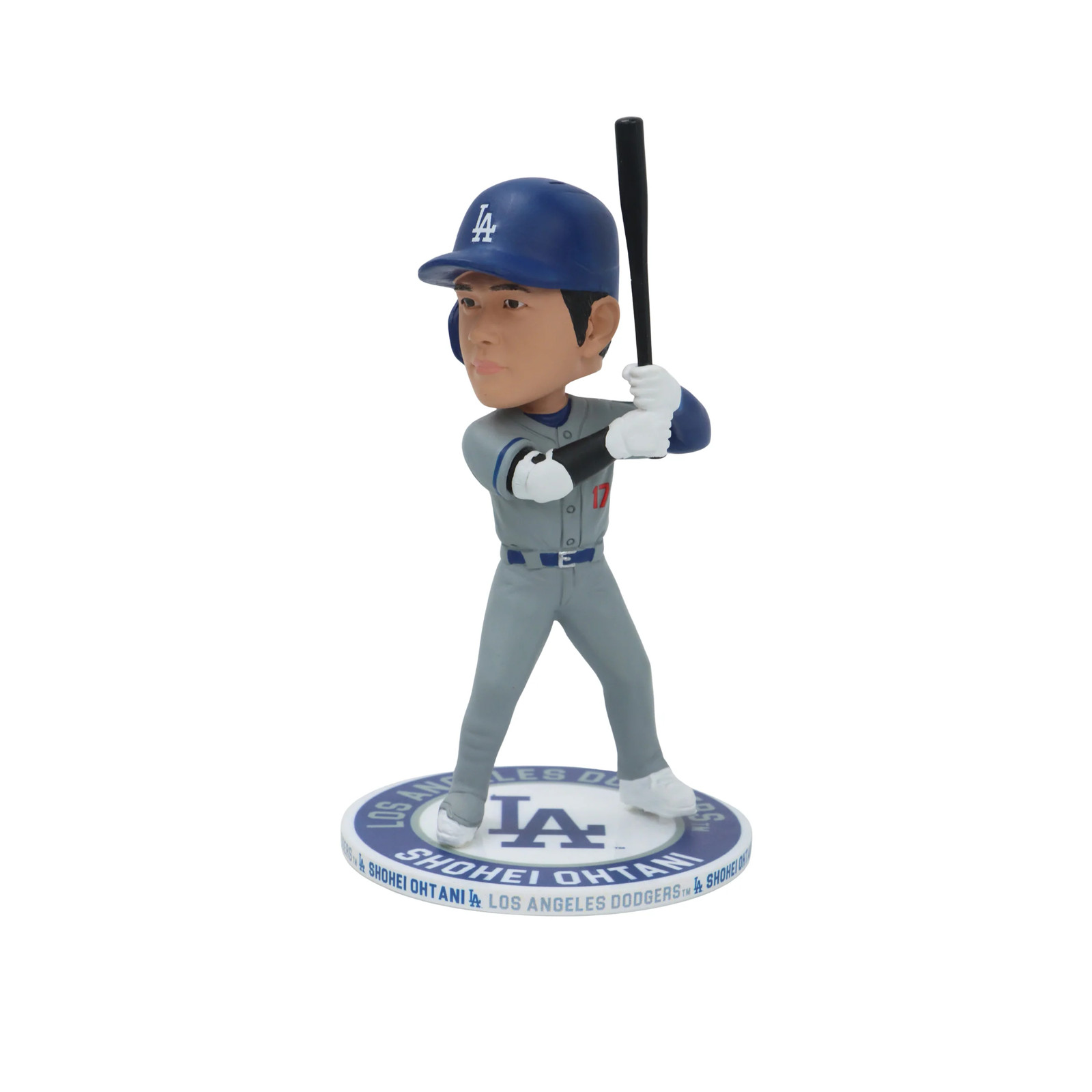 Shohei Ohtani Los Angeles Dodgers Hitting 5 Inch Repeat Name Away Bobblehead