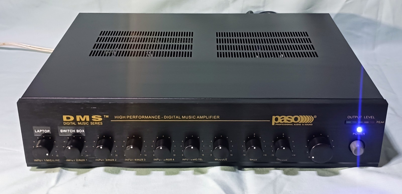 PASO DMS High Performance Digital Music Amplifier Model DMS3040B