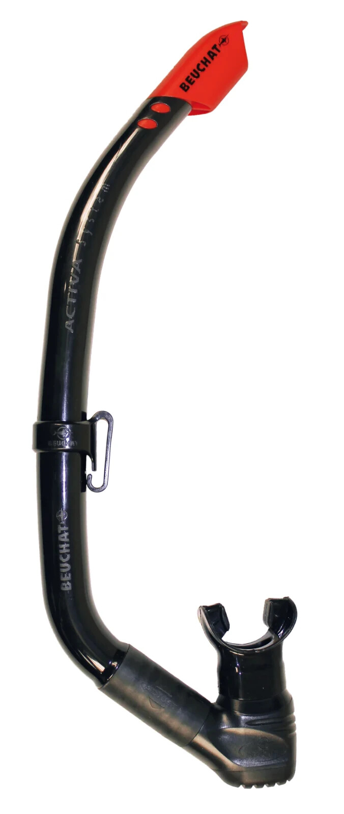 BEUCHAT ACTIVA DRY PURGE SNORKEL - BLACK